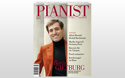 Boris Giltburg Featured on the Cover of Pianist Magazine!